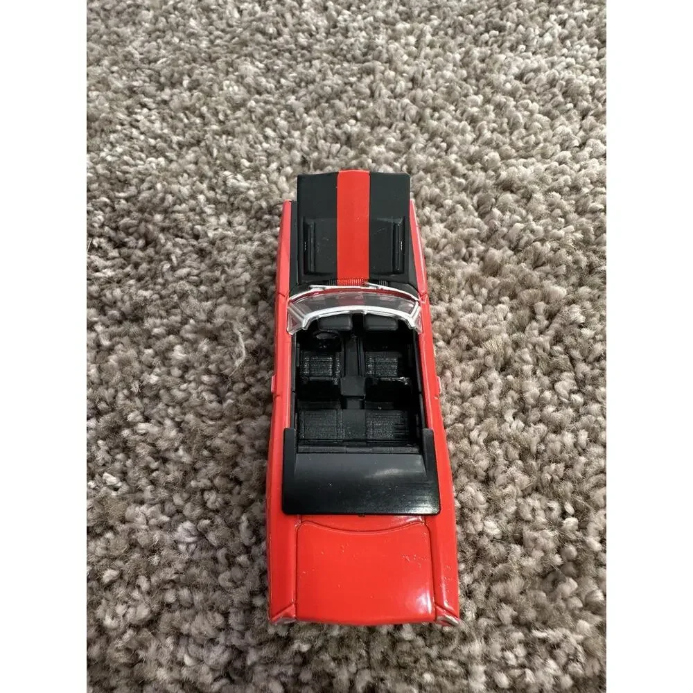 Greenlight 1969 Plymouth GTX Red And Black Loose 1:64